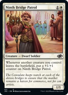 Ninth Bridge Patrol card from Jumpstart 2022