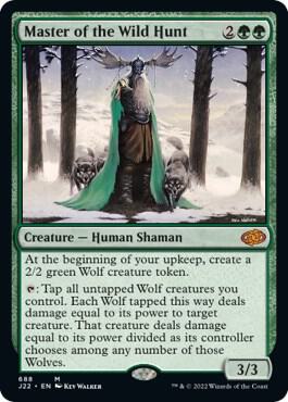 Master of the Wild Hunt card from Jumpstart 2022