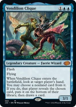 Vendilion Clique card from Jumpstart 2022