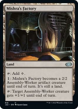 Mishra's Factory card from Jumpstart 2022