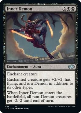 Inner Demon card from Jumpstart 2022