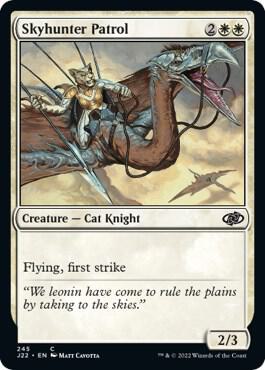 Skyhunter Patrol card from Jumpstart 2022