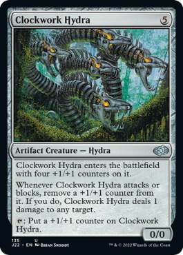 Clockwork Hydra card from Jumpstart 2022