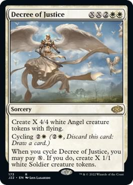 Decree of Justice card from Jumpstart 2022