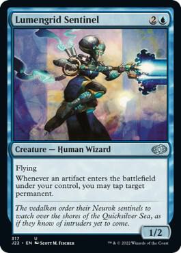 Lumengrid Sentinel card from Jumpstart 2022