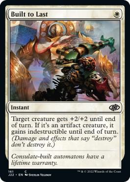 Built to Last card from Jumpstart 2022