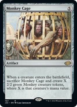 Monkey Cage card from Jumpstart 2022