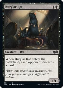 Burglar Rat card from Jumpstart 2022