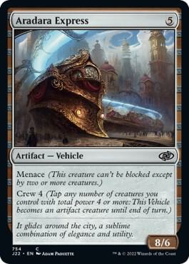 Aradara Express card from Jumpstart 2022
