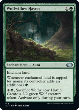 Wolfwillow Haven card from Jumpstart 2022