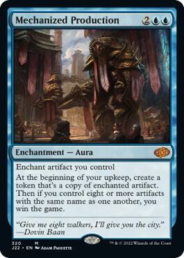 Mechanized Production card from Jumpstart 2022