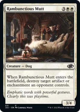 Rambunctious Mutt card from Jumpstart 2022