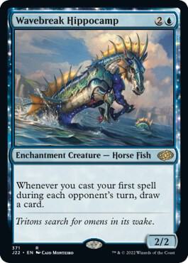 Wavebreak Hippocamp card from Jumpstart 2022