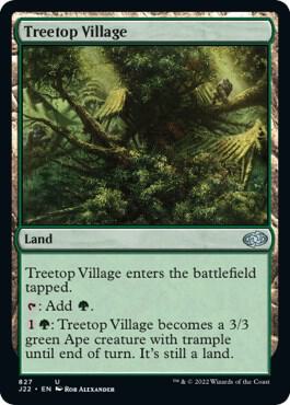 Treetop Village card from Jumpstart 2022
