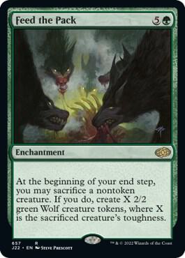 Feed the Pack card from Jumpstart 2022