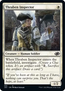 Thraben Inspector card from Jumpstart 2022