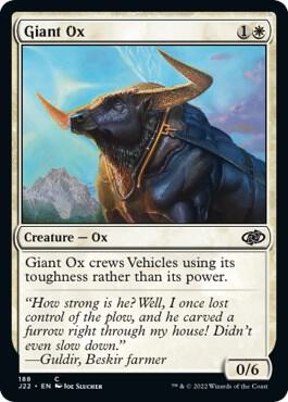 Giant Ox card from Jumpstart 2022