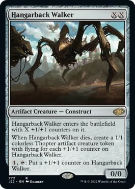 Hangarback Walker card from Jumpstart 2022