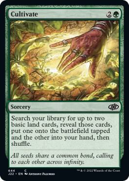 Cultivate card from Jumpstart 2022