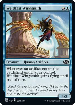 Weldfast Wingsmith card from Jumpstart 2022