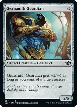 Gearsmith Guardian card from Jumpstart 2022