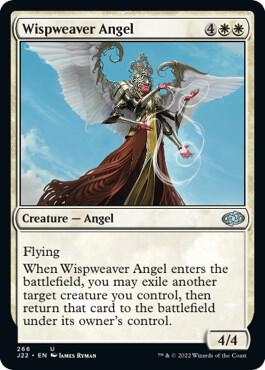 Wispweaver Angel card from Jumpstart 2022