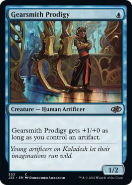 Gearsmith Prodigy card from Jumpstart 2022