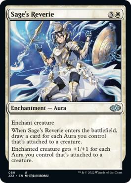 Sage's Reverie card from Jumpstart 2022