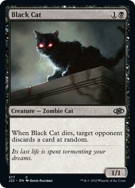 Black Cat card from Jumpstart 2022