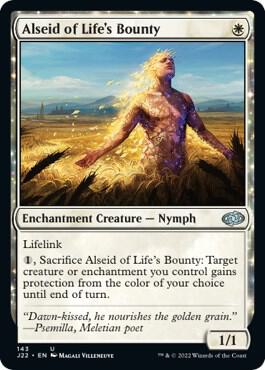 Alseid of Life's Bounty card from Jumpstart 2022