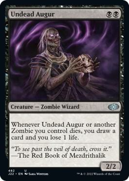 Undead Augur card from Jumpstart 2022