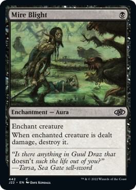 Mire Blight card from Jumpstart 2022