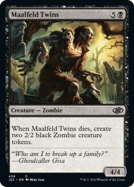 Maalfeld Twins card from Jumpstart 2022