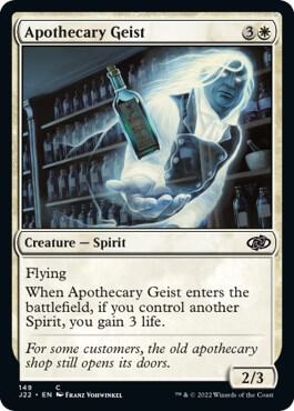 Apothecary Geist card from Jumpstart 2022