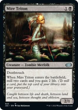 Mire Triton card from Jumpstart 2022