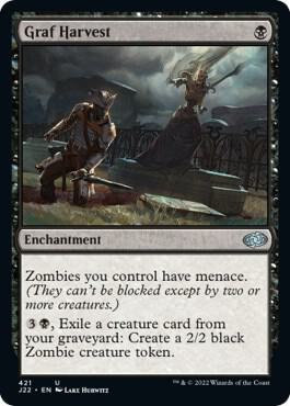 Graf Harvest card from Jumpstart 2022