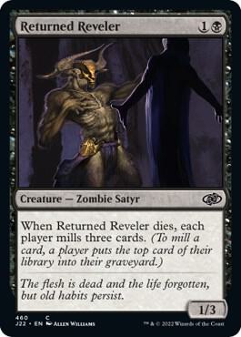 Returned Reveler card from Jumpstart 2022