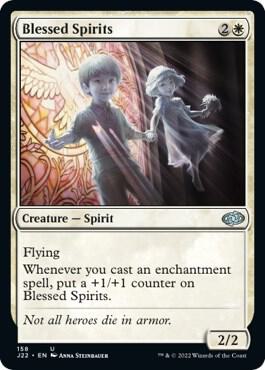 Blessed Spirits card from Jumpstart 2022