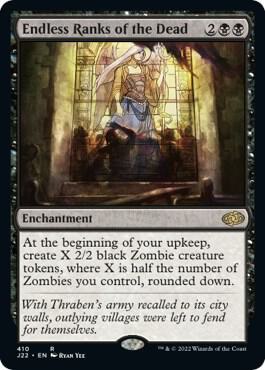 Endless Ranks of the Dead card from Jumpstart 2022