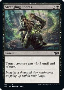 Strangling Spores card from Jumpstart 2022