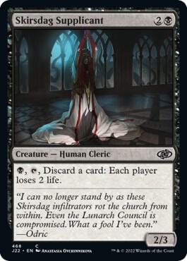 Skirsdag Supplicant card from Jumpstart 2022