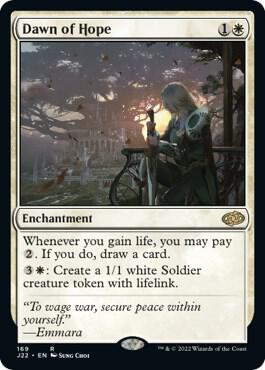 Dawn of Hope card from Jumpstart 2022