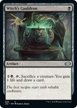 Witch's Cauldron card from Jumpstart 2022