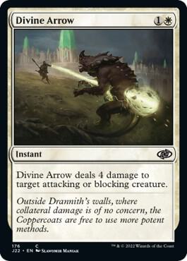 Divine Arrow card from Jumpstart 2022