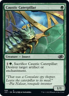 Caustic Caterpillar card from Jumpstart 2022