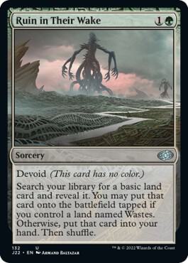 Ruin in Their Wake card from Jumpstart 2022