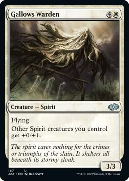 Gallows Warden card from Jumpstart 2022