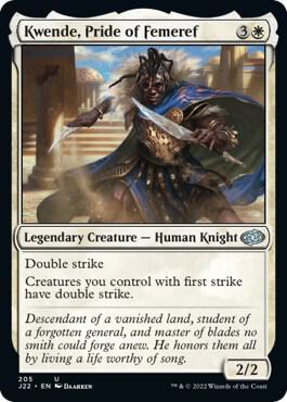Kwende, Pride of Femeref card from Jumpstart 2022