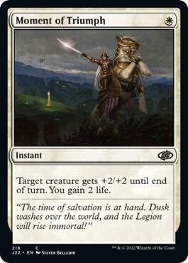 Moment of Triumph card from Jumpstart 2022