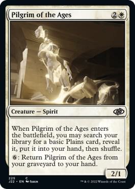 Pilgrim of the Ages card from Jumpstart 2022